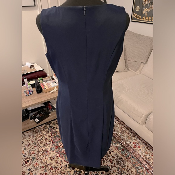 Alyx Navy Sheath Dress Size 10 - Picture 2 of 4
